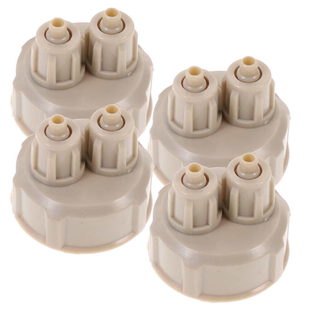 4Pcs CO2 Bottle Cap For Live Plant CO2 Diffuser Air Generator System Tool US