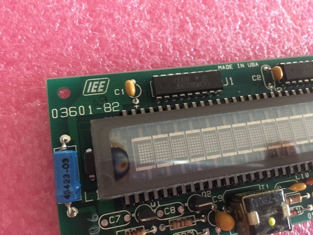 IEE 03601-82 Alphanumeric Fluorescent Display Board PCB 30703-03*NEW*