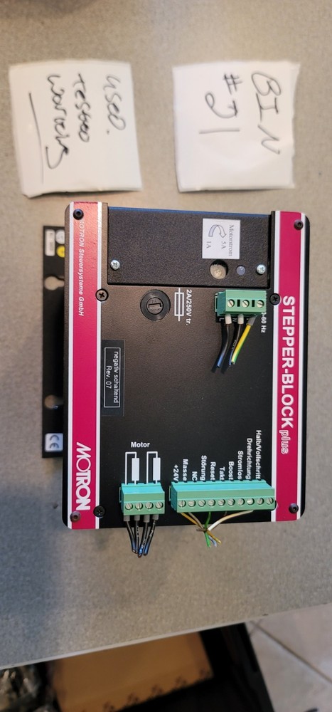 MOTRON 334593 STEPPER BLOCK plus compact driver