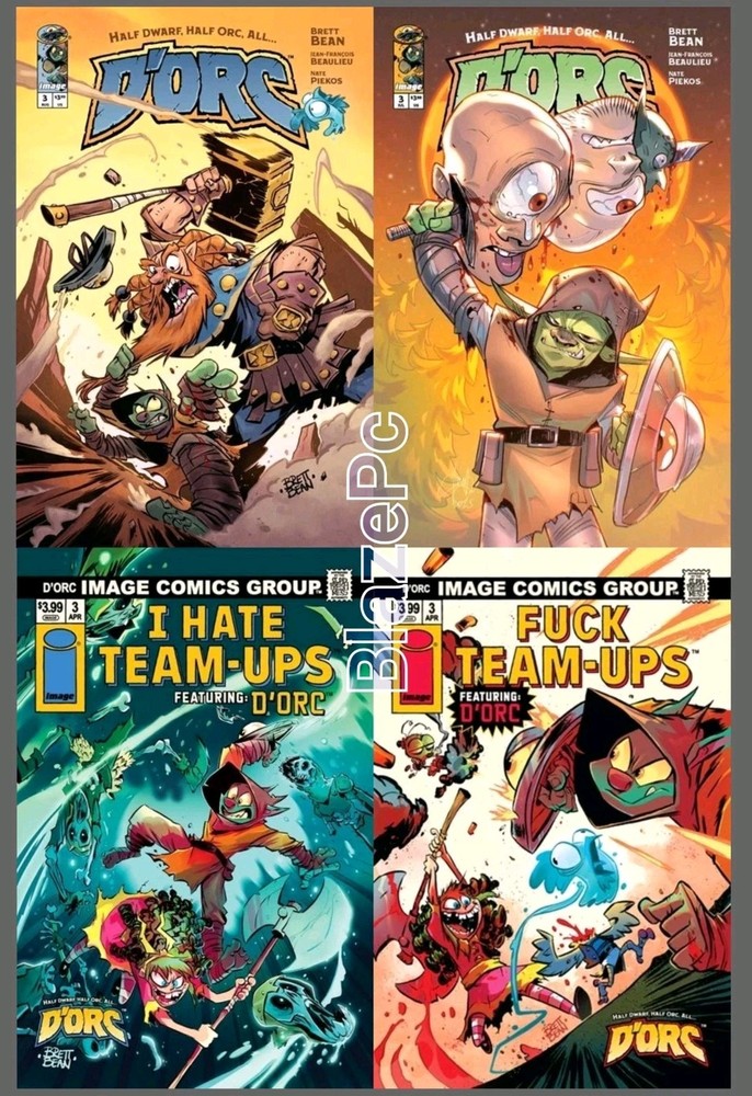 Dorc #3 Cover A B C D Variant Set Options Image Comics 2026 NM