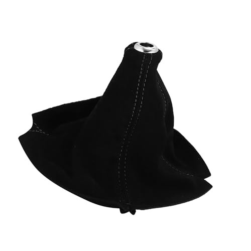 Car Shift Boot Cover Universal Gear Shift Knob Boot Dust Cover Suede Black