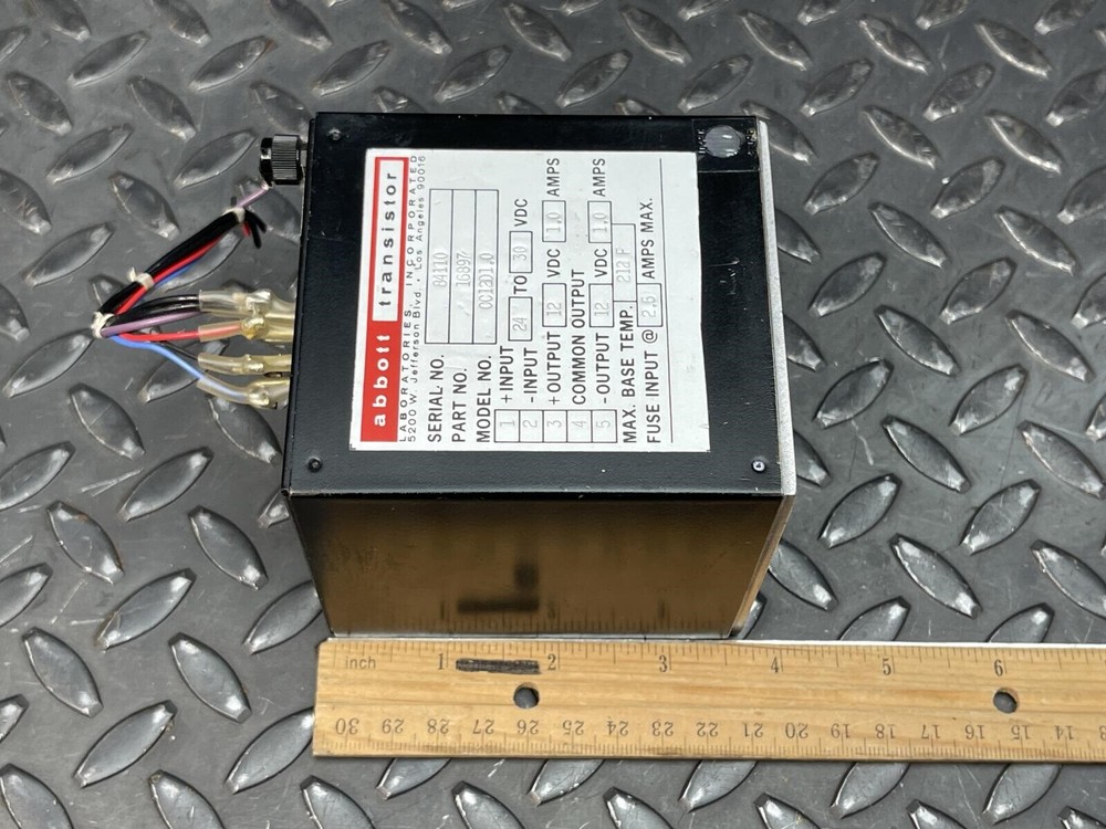 Abbott CC12D1.0 Transistor Output 12VDC 1A, Input 24 to 30 VDC