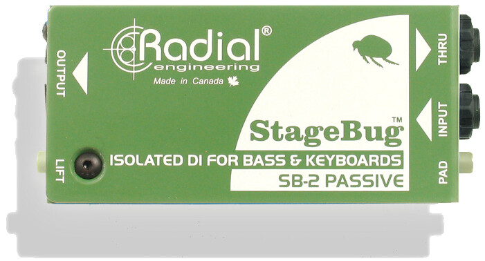 Radial StageBug SB-2 Transformer Isolated Passive Direct Box