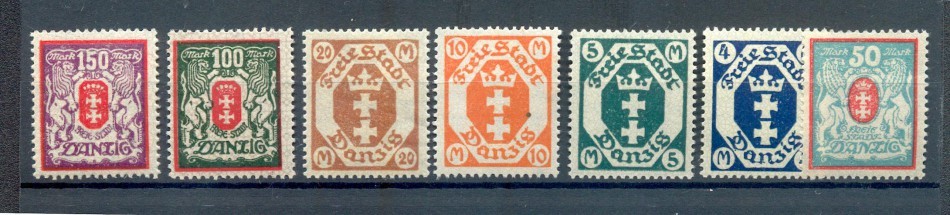 Danzig 123/29Y Luxury** MNH Mint Never Hinged (73423)