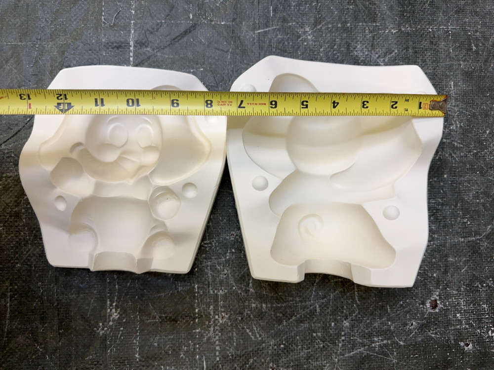 VINTAGE BYRON CERAMIC MOLDS #BH-733 LUMPY THE ELEPHANT