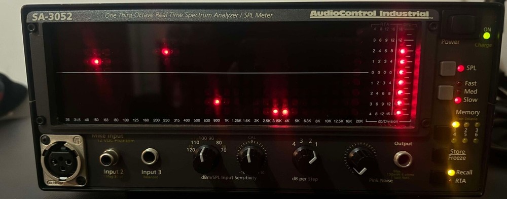 AudioControl SA-3052A Real-Time Spectrum Analyzer