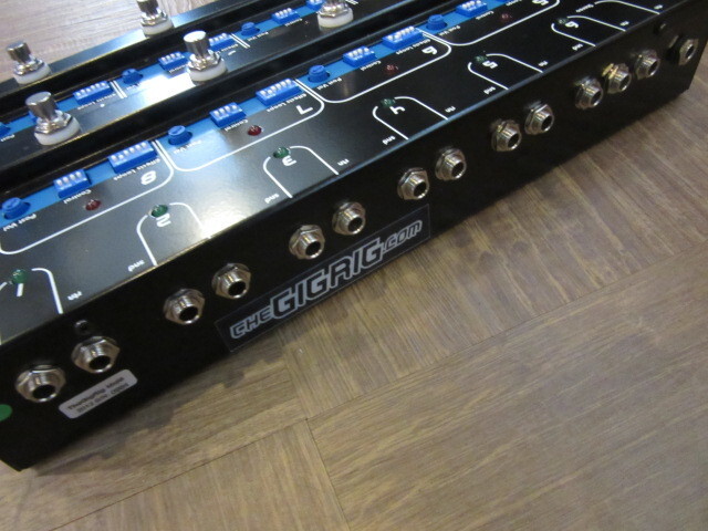 Used 2000's GigRig PRO8 6-Loop 8 Programmable Switcher Foot Switch