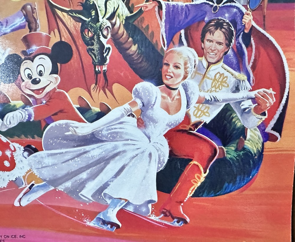 Walt Disney's Great Ice Odyssey Souvenir Program 1982