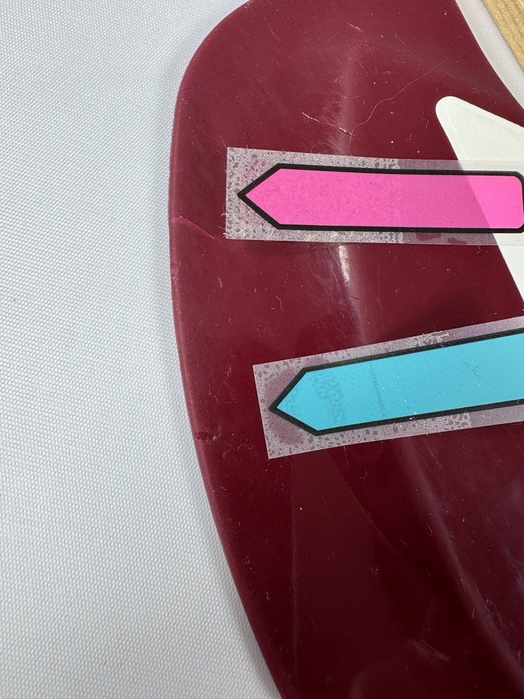 Pampered Chef Master Scraper Spatula Cranberry Red & White