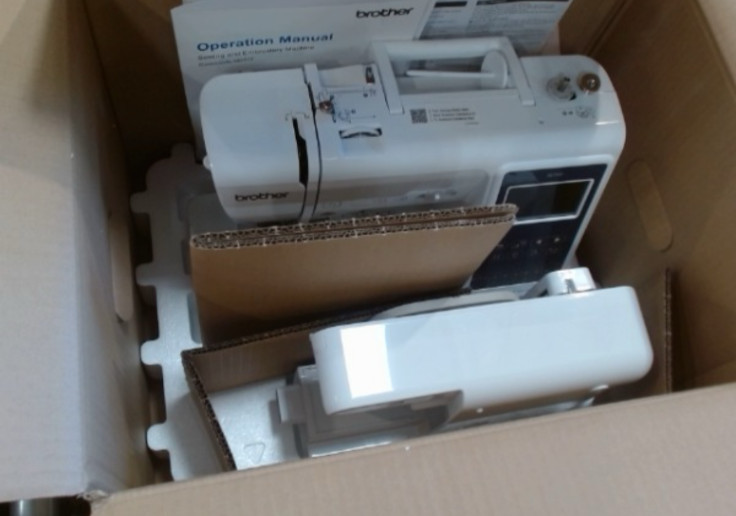 Brother SE700 Computerized Sewing and Embroidery Machine - White