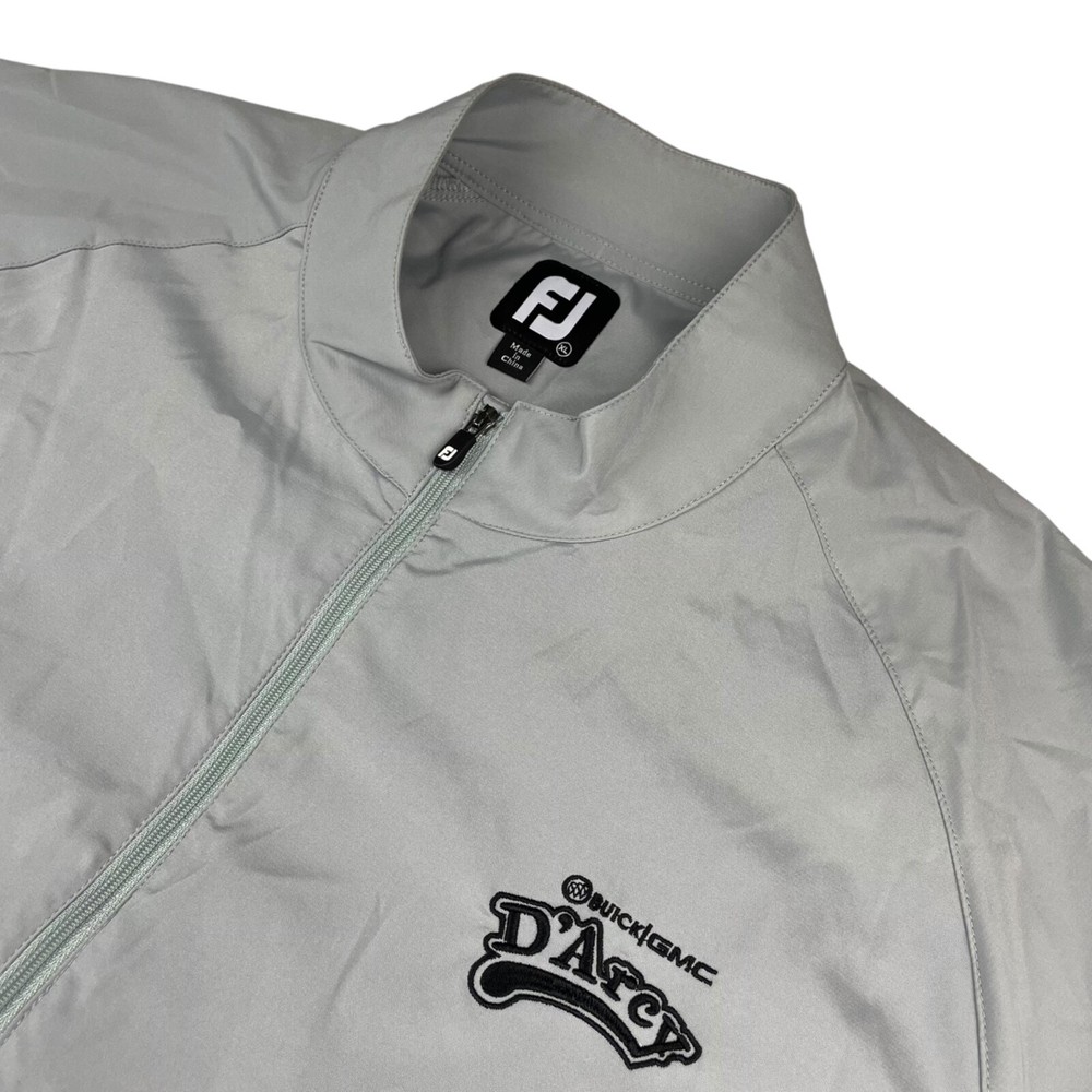 FootJoy FJ Men's 1/4 Zip Golf Performance Pullover Gray • XL