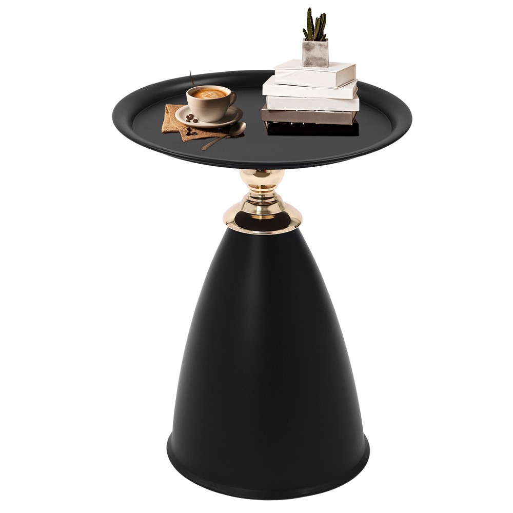 Side End Table Round Side Table for Living rooms/Bedrooms/Ooffices/Patios/Sofas