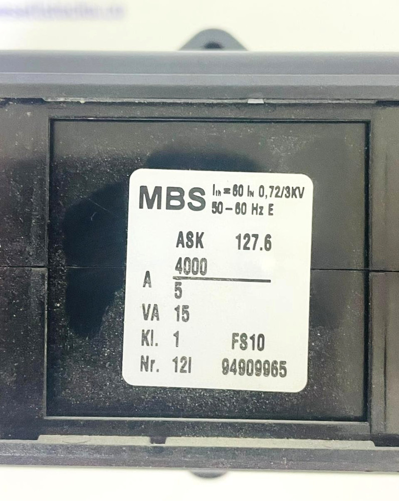 MBS ASK 127.6 Current Transformer