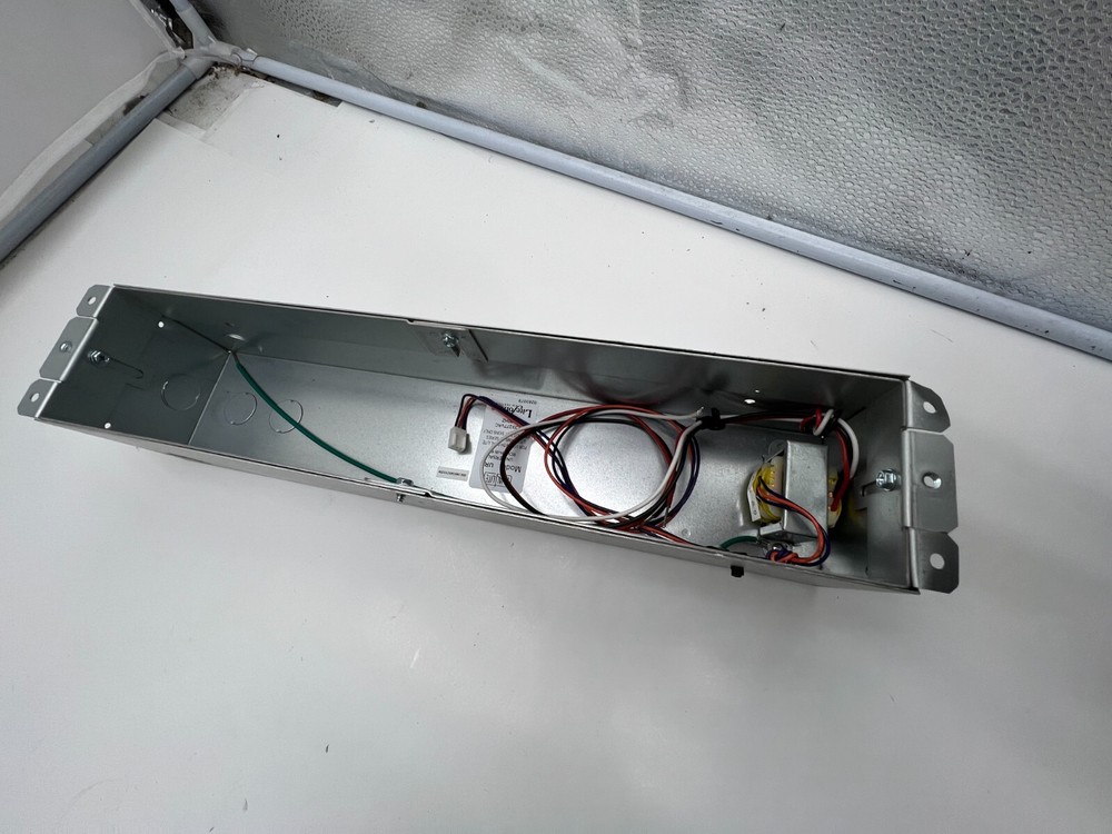 Dual Lite Universal Exit Light Recess Mounting URK 120/277VAC 60Hz