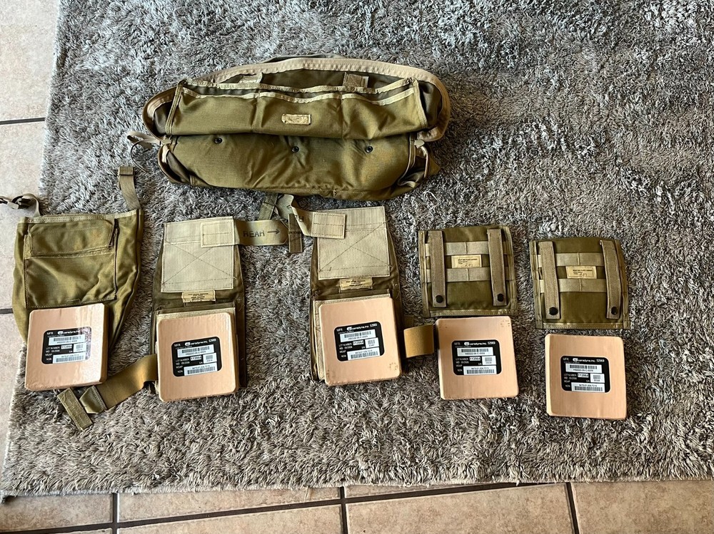 Side Ballistic Insert 6x6 Set Tan SOCOM MBAV Component Kit