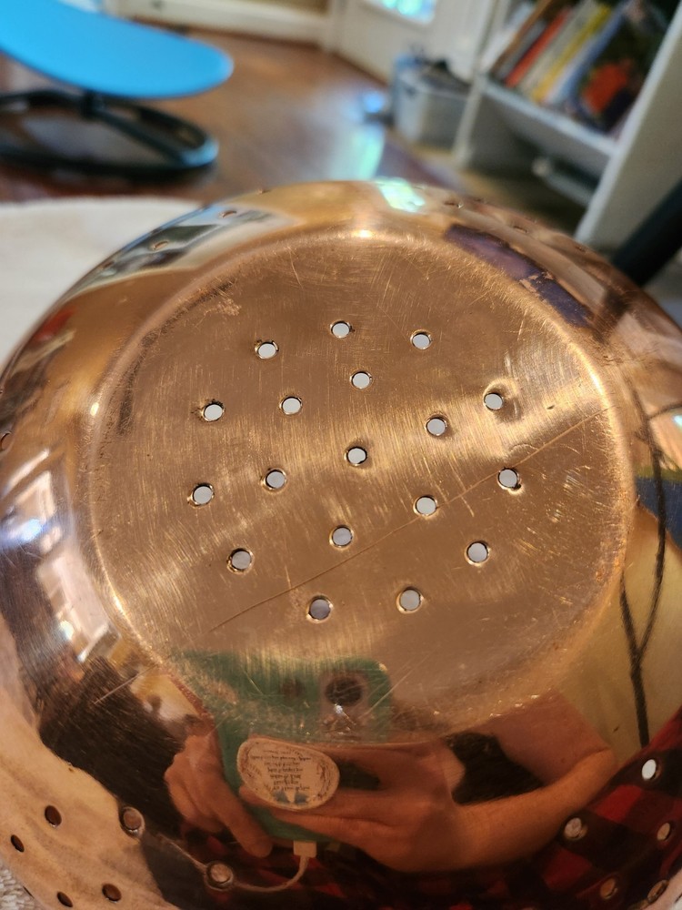 Galley & Fen Copper Colander, NWT* Please See Description