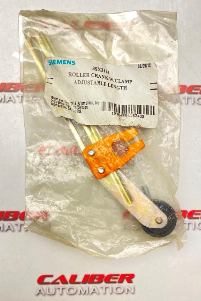SIEMENS 3SX3114 Roller Crank W/Clamp  (NEW)