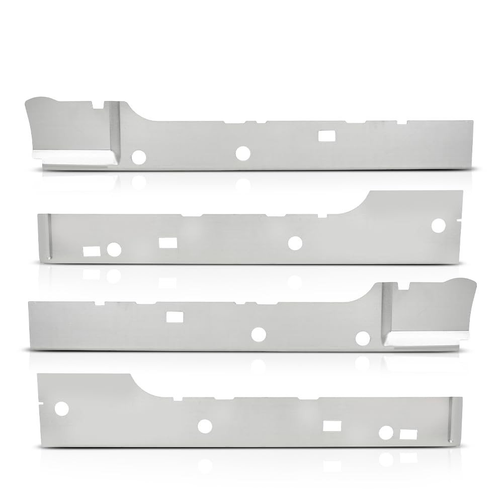 Inner Rocker Panel Pair for F150 Extended Cab 2004-2008 Gray Left Right