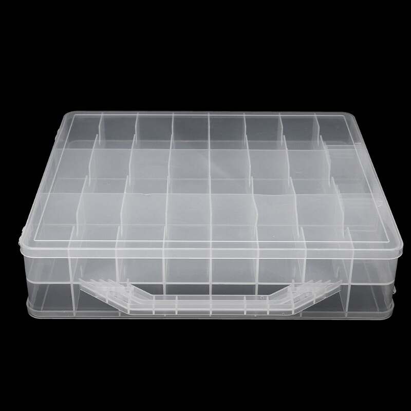 48 Lattice Polish Holder Display Container Storage Box for