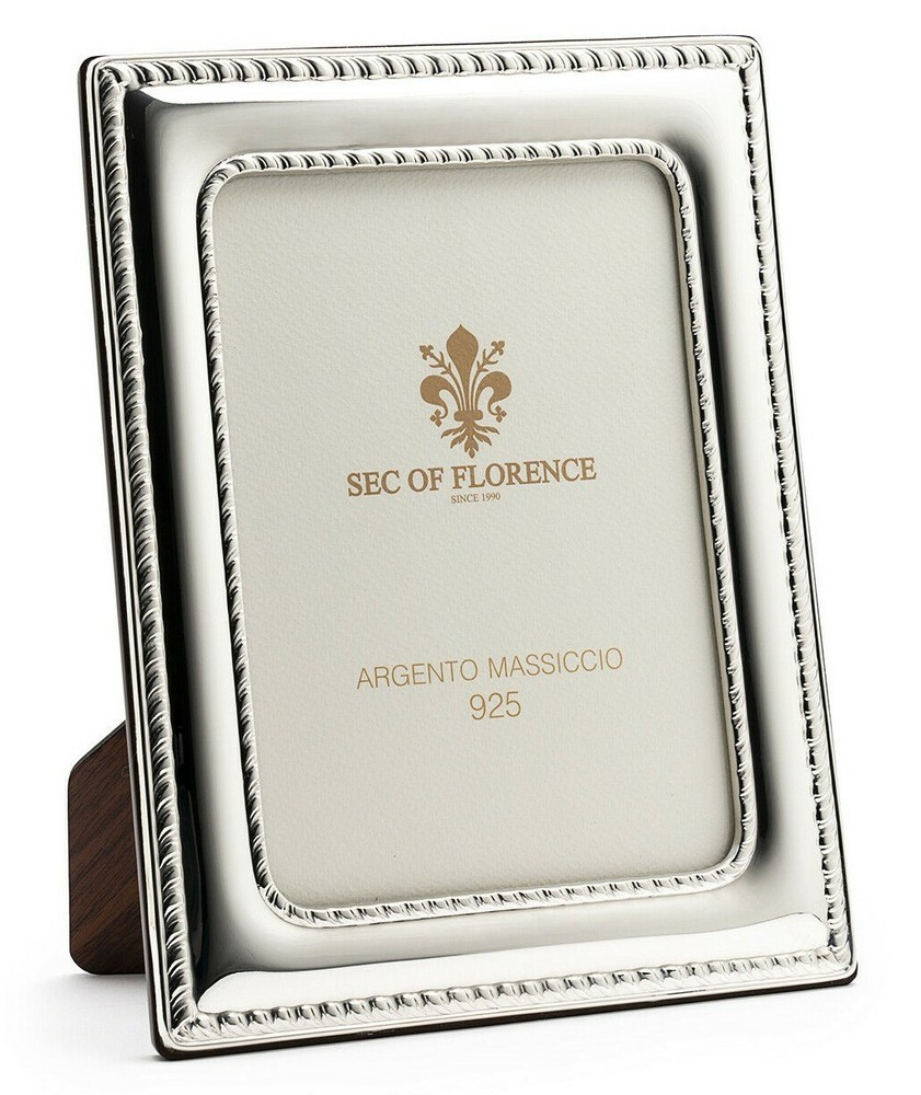 925 Solid Silver Frame Exclusive for Chic Decor 13×18 * 7181