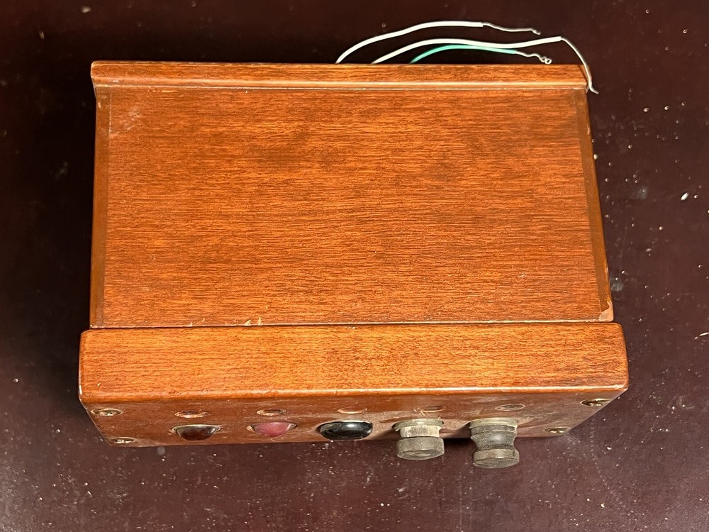 Vintage Alarm Or Test Or Indicator Indicator Box Unknown Usage 1940-69 Era *b