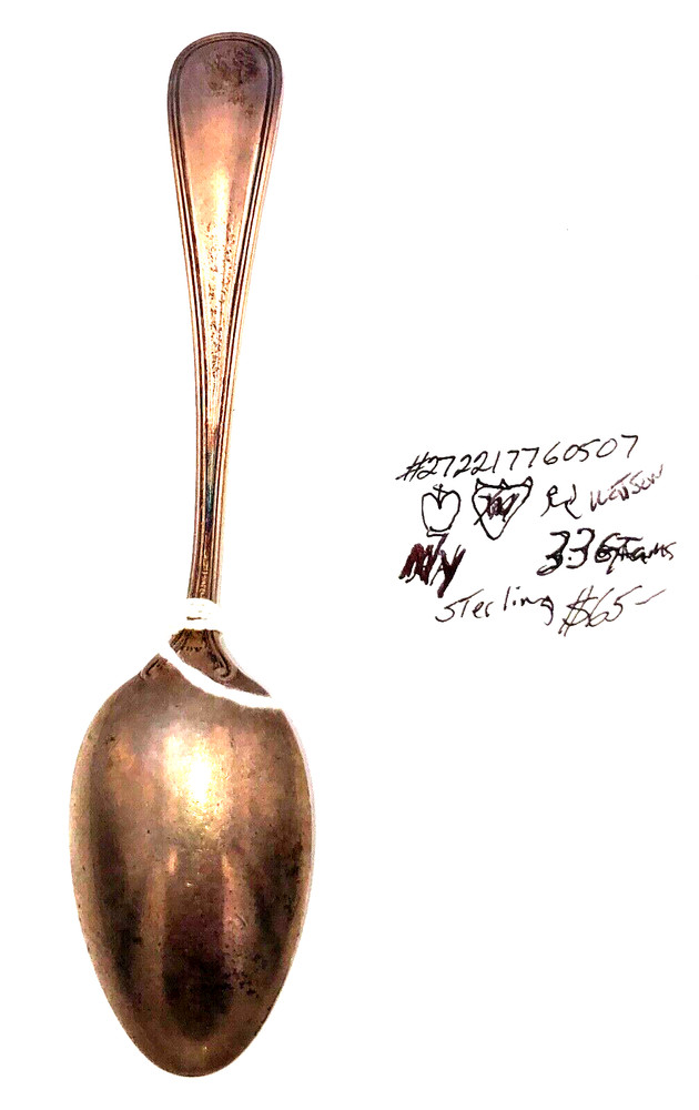 Vintage! 1942s. Watson STERLING SILVER Teaspoon Pattern:Waverly