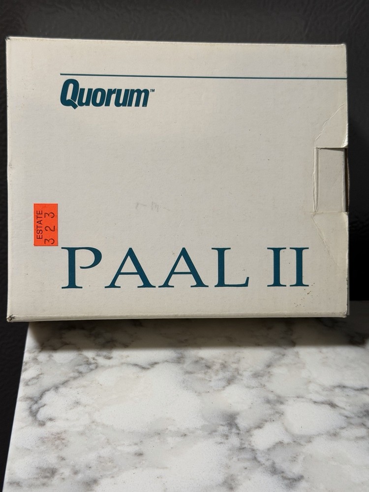 Quorum PAAL II Personal Attack Security Alarm Siren Flashing Light, Untested
