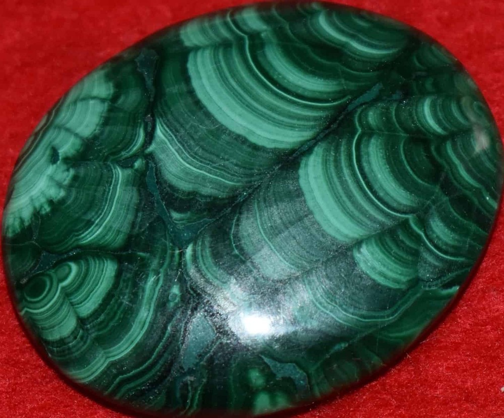 Malachite Worry Stone #12