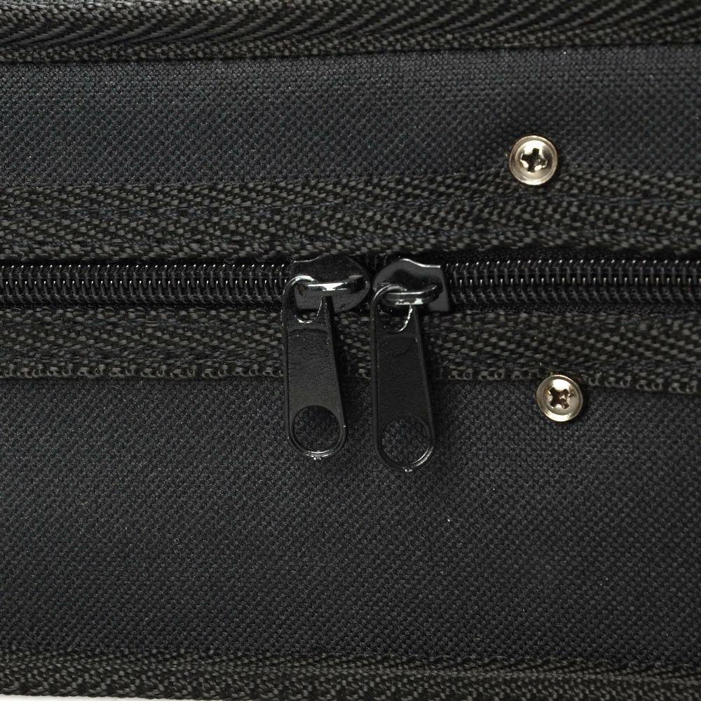 Durable Cloth Fluff Triangle Shape Case with Silver Gray Lining for 4/4 Size