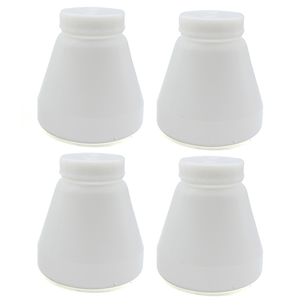 4* Electrostatic Sprayer Hopper Cups For Powder Coating Spray Gun PC02/PC03 NEW