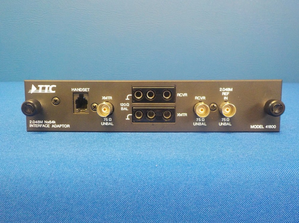Acterna / JDSU / WG Fireberd TTC 41800 Data Interface Adaptor 2.048M Nx64k