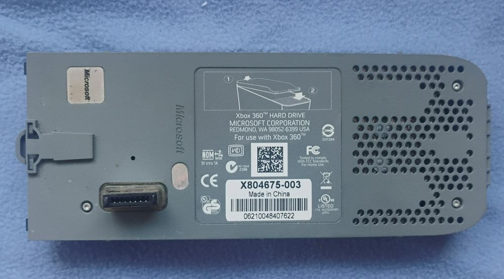 Authentic Microsoft XBOX 360 20GB Hard Drive X804675-003 Tested Working