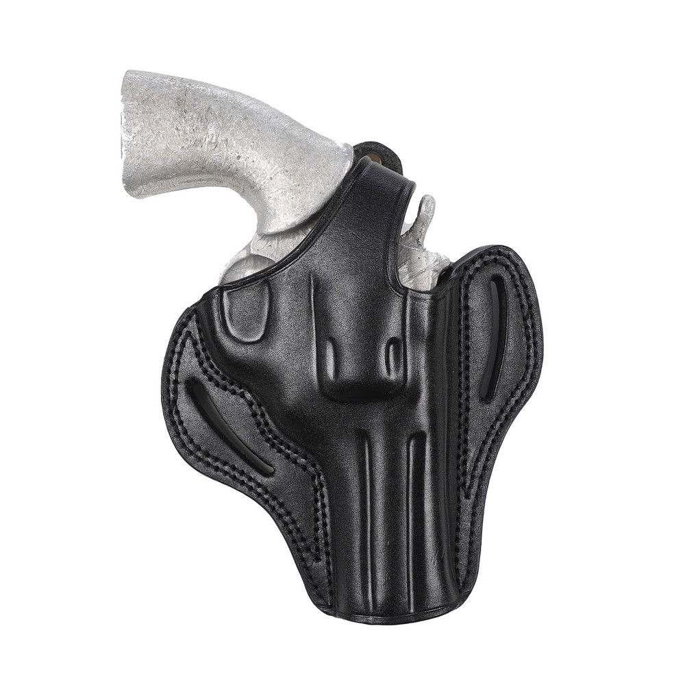 Pusat Holster Colt Python 4 inch 357 MAG Revolver Leather Belt Holster