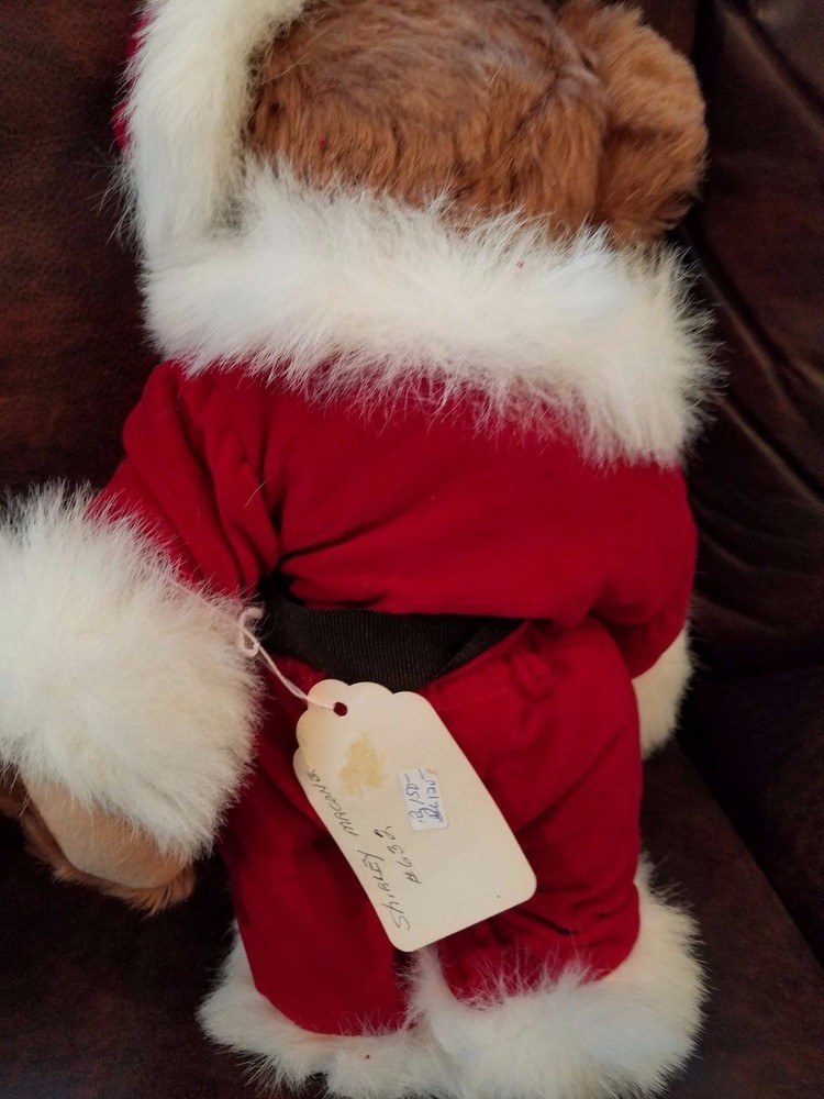 Santa Bear Created byShirley Macone #632 12"