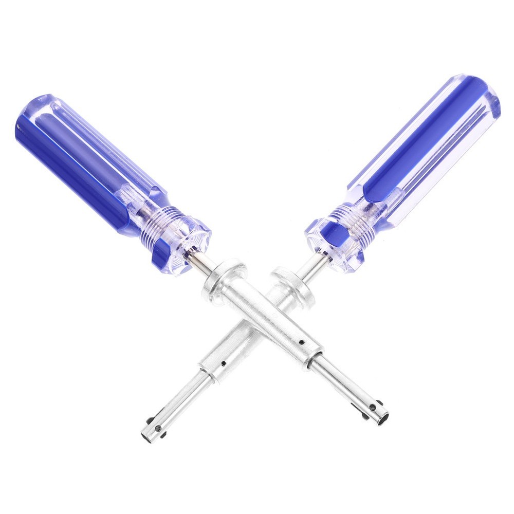 2Pcs High-grade Key Lock Key Branch Amplifier Security (Blue)