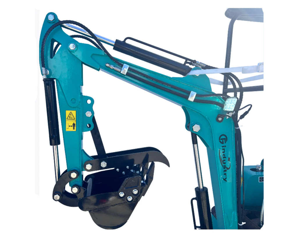 AGT Mini Excavator Digger Pilot Control System 13.5 HP Gas Engine Rubber Track