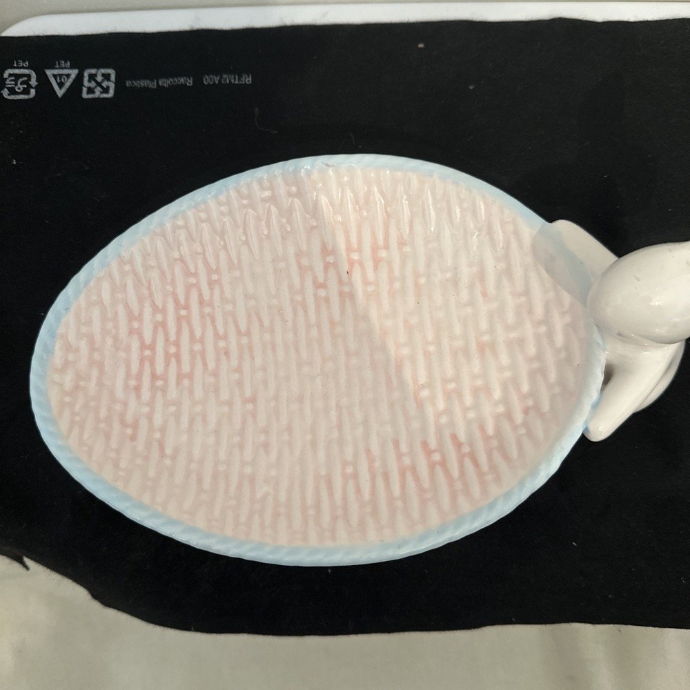 Pre-owned Bunny Shaped Candy Egg Dish