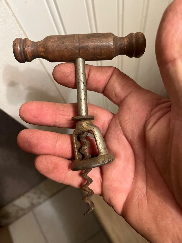 early 1900s advertising corkscrew