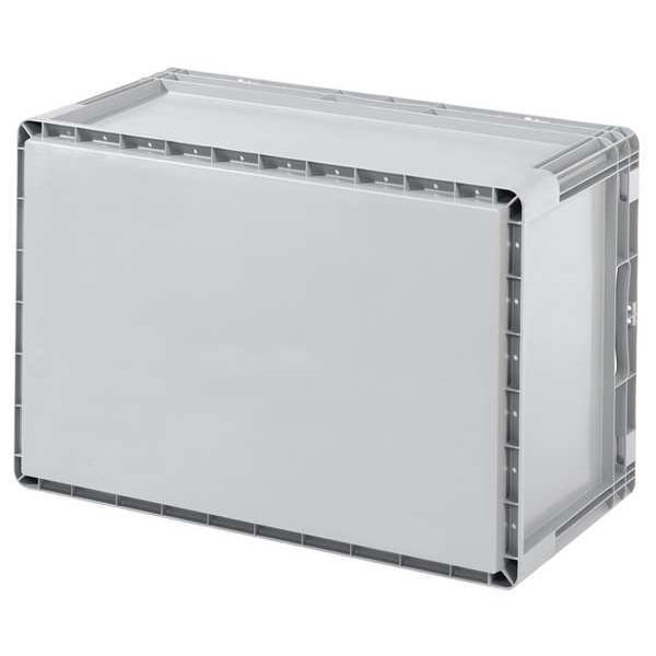 Ssi Schaefer Elb6120.Gy1 Solid & Stackable Straight Wall Storage Container, 6.1