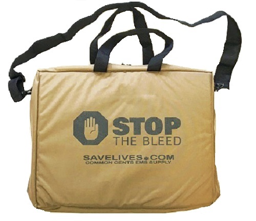 Coyote Brown Stop the Bleed Kit Bag - Empty
