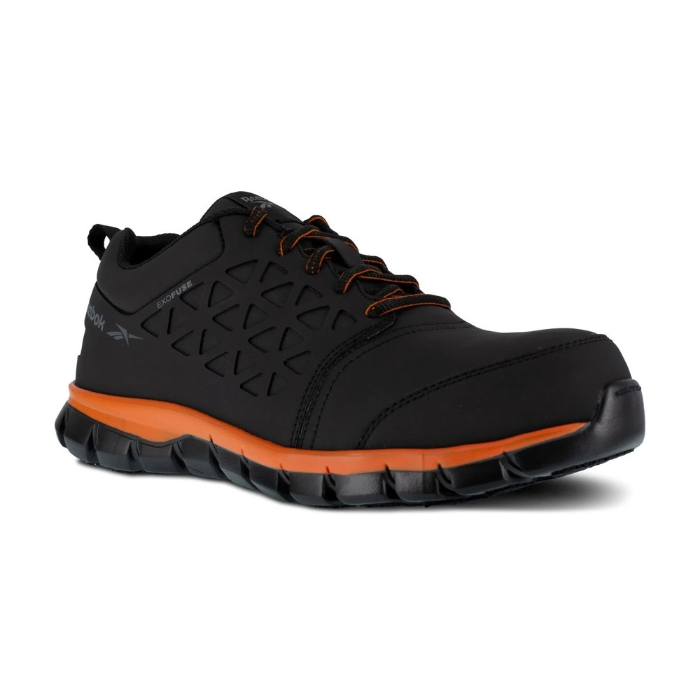 Reebok Work Men's Sublite Cushion Work - Eh - Comp Toe Black - 15 Medium