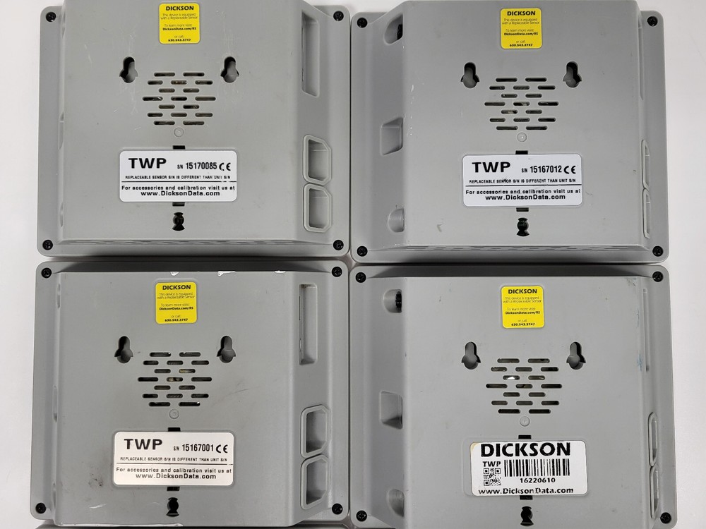 Dickson TWP DicksonOne Touch 8" Data Logger, PoE, No Sensor Parts (Powers On)