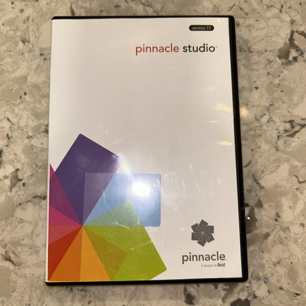 PINNACLE STUDIO VERSION 11 VIDEO EDITING Preowned in Excellent Condition