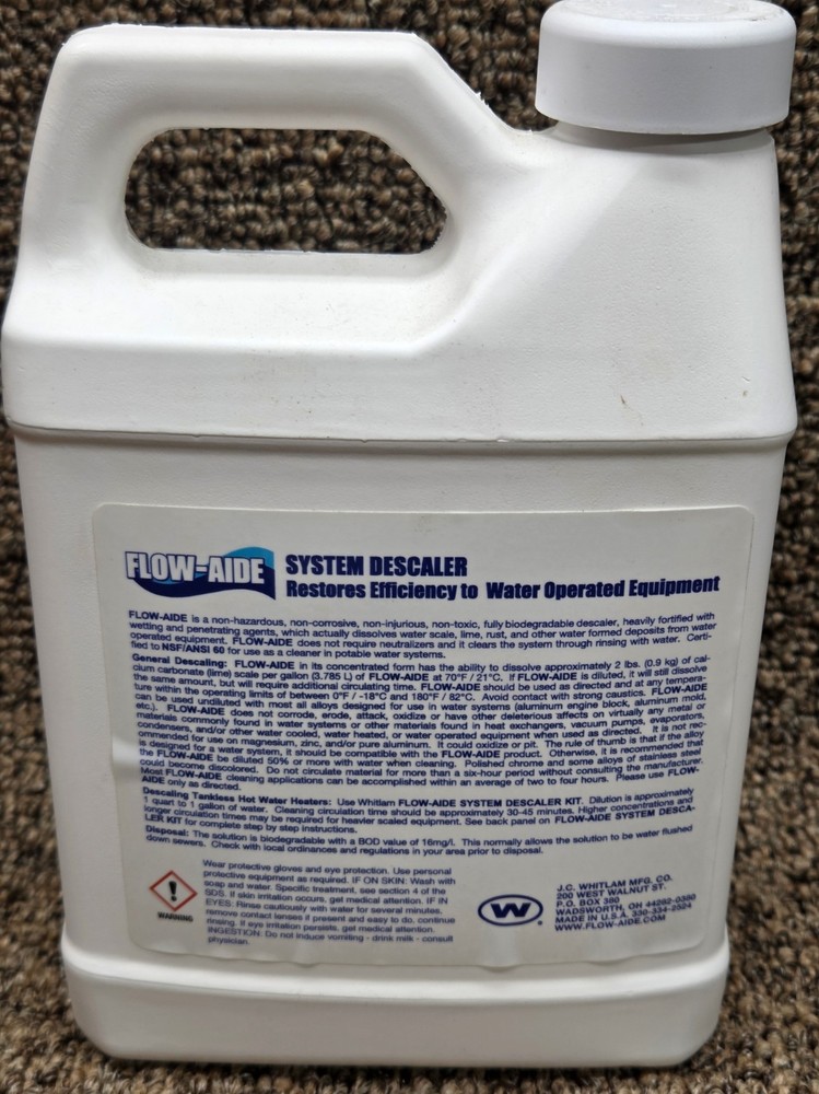 JC Whitlam Flow-Aide Descaler (FLOW32)