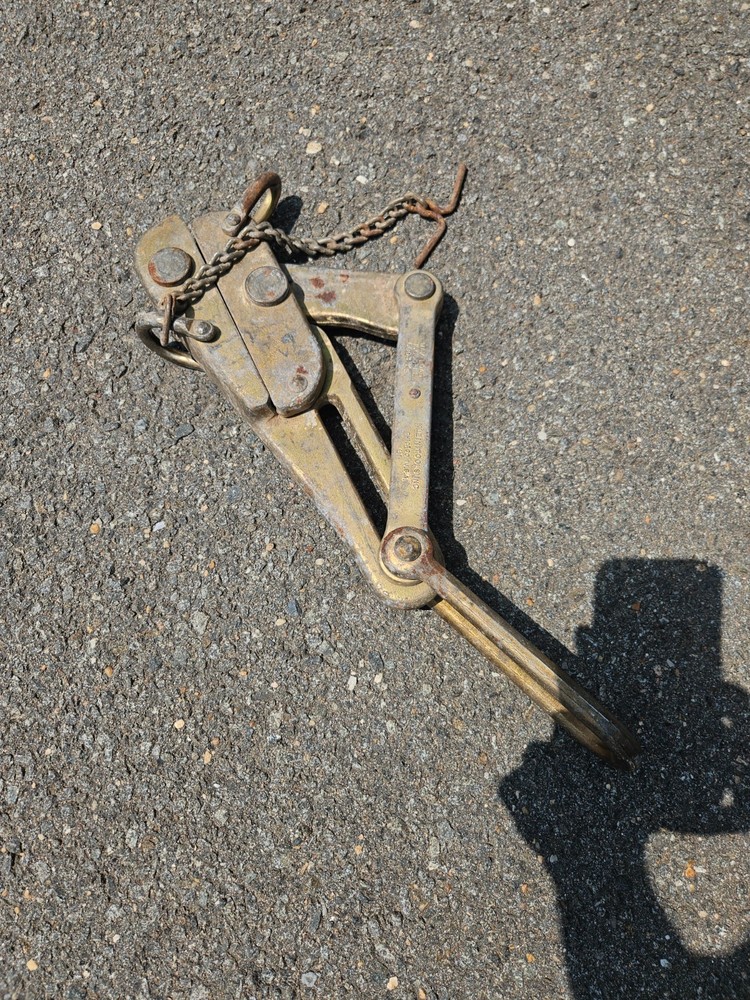 Klein Tools Grip Wire Cable Puller .75 - 1.00 Diameter 15000 Lbs