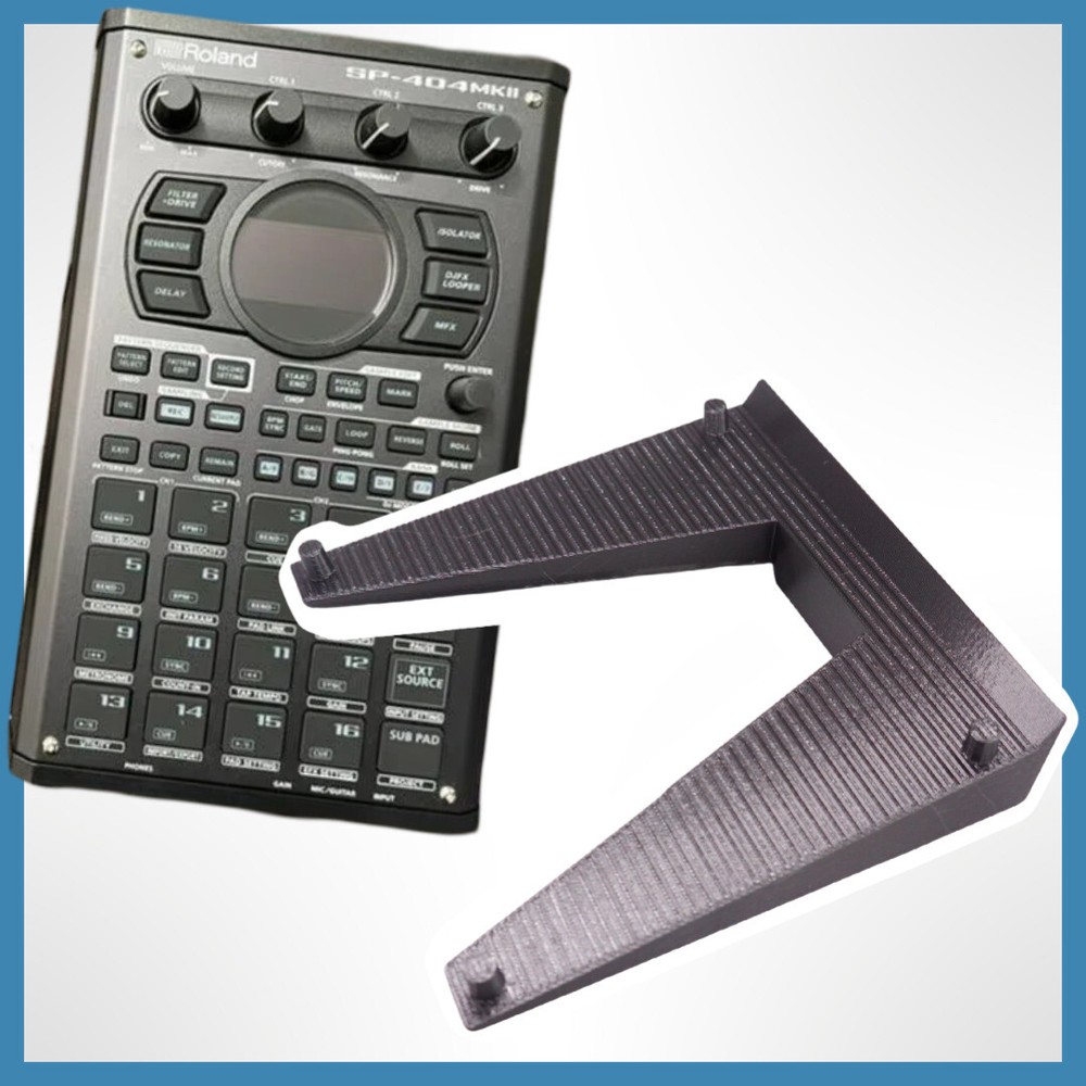 Convenient Angled Stand for Roland SP404 MKII Creative Sampler and Effector