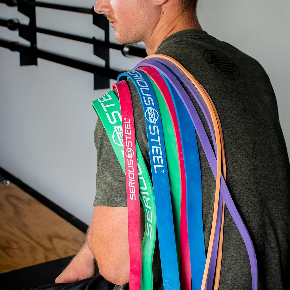 32" Resistance Training Bands (Portable Exercise Band System Training Bands- Gre