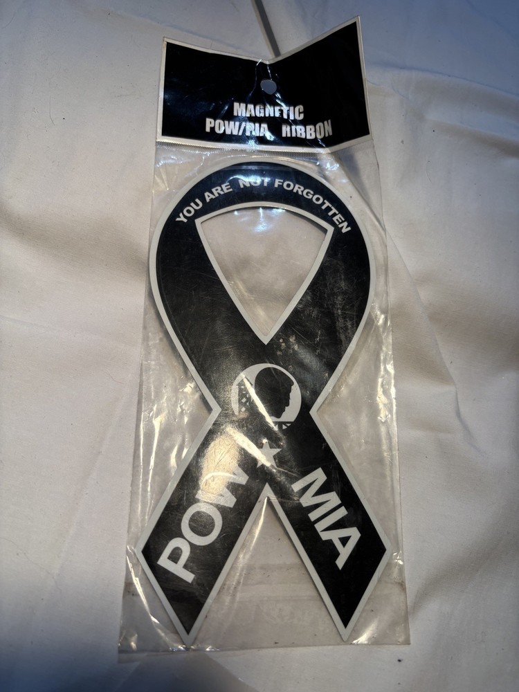 "POW*MIA"  Magnetic Ribbon
