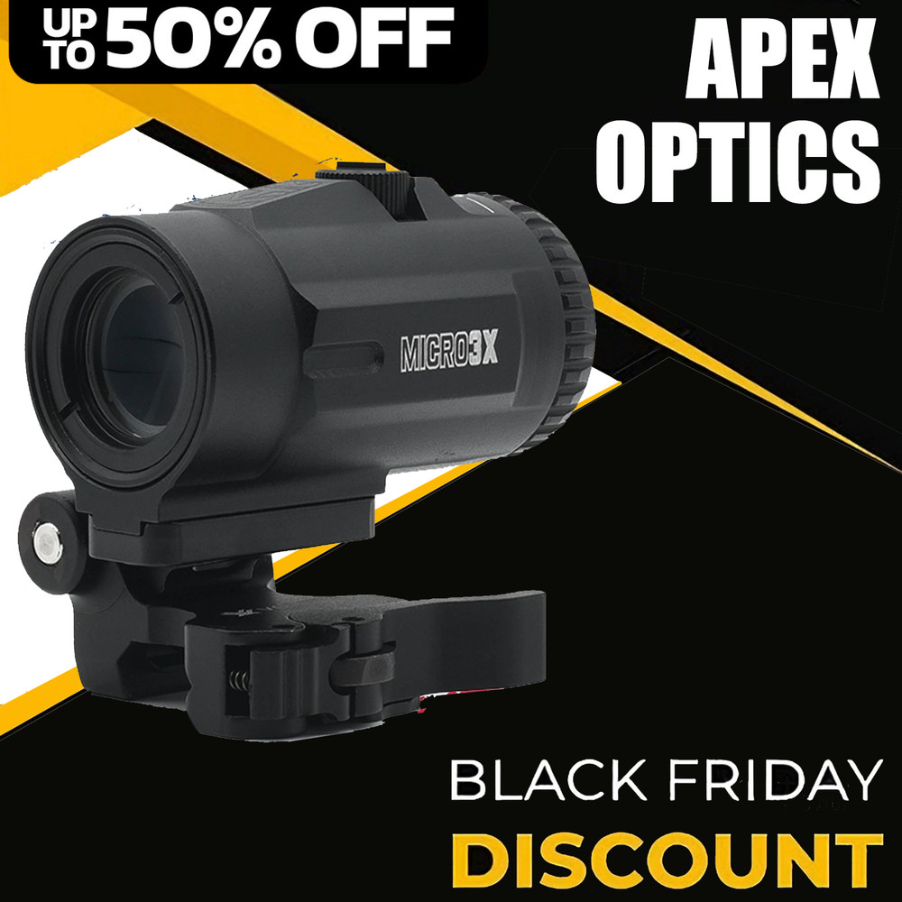 EvolutionGear 3X Micro Magnifier W/ Flip Mount Micro3X V3XM - CLONE