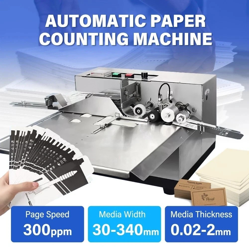 High Speed Automatic Page Counting Machine Paper Sheet Counting Machine NEW